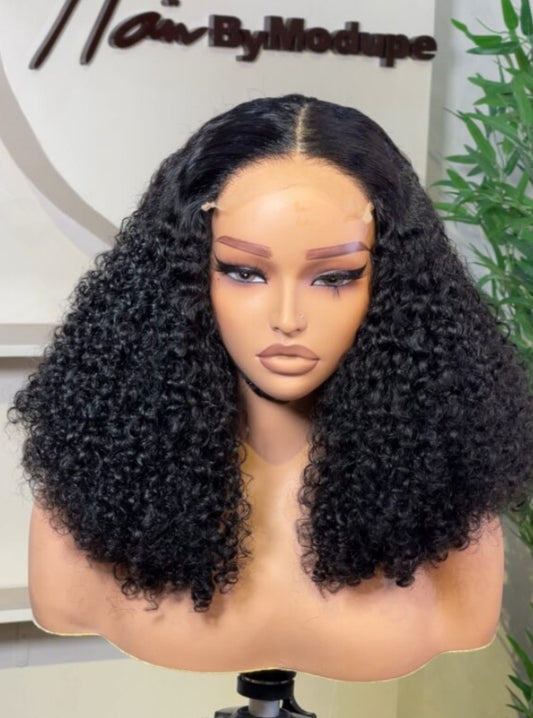 13x4 Double drawn pixie curl