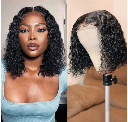 13x4 water wave frontal wig